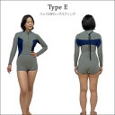 NEW メローウェットスーツ バックZIP フロントファスナー付き レディース サーフィン 日本製 オーダー 3mm 2mm フルオーダー可能 ロングスプリング...