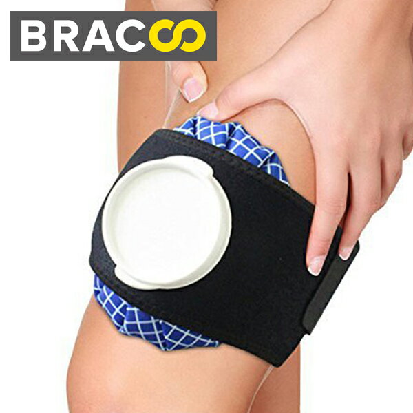 Bracoo アイシングサポーター スポーツ用 アイシングセット 肘 膝 足首用 アイシングバッグ アイスバッグ(6インチのアイス・ホットバッグ付き)