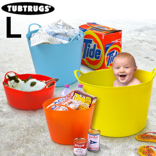 バケツ TUBTRUGS タブトラッグス Lタブトラッグス バケツ [ Lサイズ 38L ]オシャレ雑貨 かわいい おしゃれ ダストボックス 通販 楽天 plywood デザイン◇