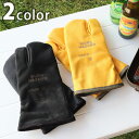 送料無料 レザーグローブ 耐熱 鍋つかみ アンドナット ウェルザ レザー キャンプ グローブ&NUT × Welza LEATHER CAMP GLOVESおし...