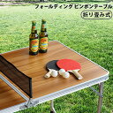 卓球セット 卓球台 家庭用 折りたたみ ラケット 送料無料フォールディングピンポンテーブルFOLDING PING PONG TABLEピンポン玉 卓球 ボール アウトドア キャンプ 机 テーブル◇室内 屋外 スポーツ その1