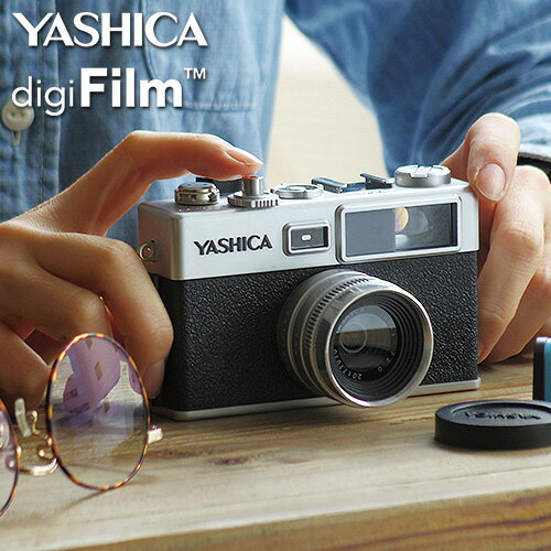 トイカメラ デジタルカメラ かわいい 昭和 レトロ 送料無料 ヤシカ デジフィルムカメラ Y35YASHICA digiFilm Camera with digiFilm 200digiFilm1本付 YAS-DFCY35-P38トイデジカメ 本体 フィル…