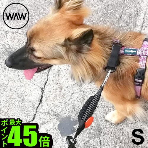 リード 犬 おしゃれ ペット 散歩 ドッグリードワウ アンチ・ショック Sサイズ WAW ANTI SHOCK 小型犬 超小型犬 スタイリッシュ スマート 犬用 おでかけ ペットグッズ 丈夫 犬用品◇ギフト プレゼント