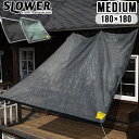 日よけ シェード おしゃれ uvカット 紫外線カット スロウワー オーニング サンスクリーン レムス ミディアムSLOWER AWNING SUN-SCREEN Remus MEDIUMマンション ベランダ 日除け 目隠し◇スクリーン すだれ タープ キャンプ アウトドア