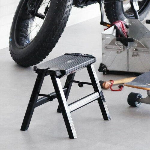 折りたたみ 家庭用 脚立 アルミ 椅子 踏み台 ステップ台プライウッド ステップスツール 1ステップ plywood STEP STOO…