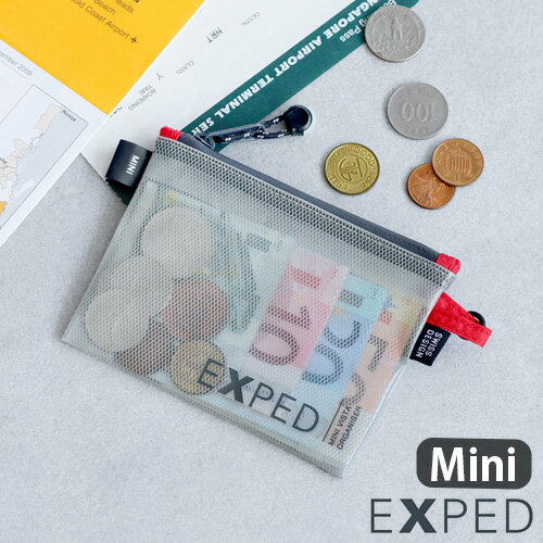 ネコポスOK エクスペド ミニビスタオーガナイザーEXPED Mini Vista Organiser止水ジッパー 半透明 耐水性 防水 防水ケース ポーチ アウトドア キャンプ コインケース カードケース 薄型 旅行 海 川 プール フェス 釣り ◇サーフィン おすすめ