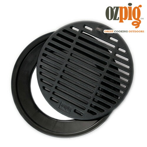 薪ストーブ ozpig オージーピッグ 【あす楽14時まで】 送料無料 鋳鉄グリドルとドリップトレー Char-Grill Plate & Drip Tray【smtb-F】アウトドア アウトドア用品 キャンプ用品 調理器具◇バーベキュー ヒーター 暖房器具 暖房 屋外 夏 便利 BBQ デザイン通販格安セール情報 楽天 通販