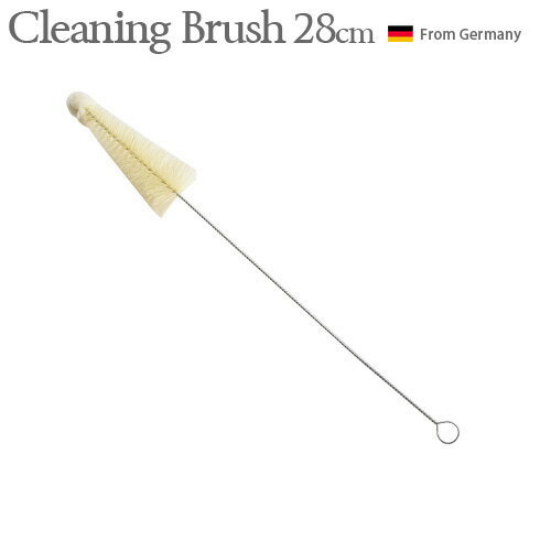  キッチンブラシ キッチン用品 レデッカー クリーニングブラシ ≪ 28cm ≫ REDECKER CLEANING BRUSH WITH COTTON TIPドイツ 台所 掃除 掃除用品 大掃除 豚毛 コットン 母の日