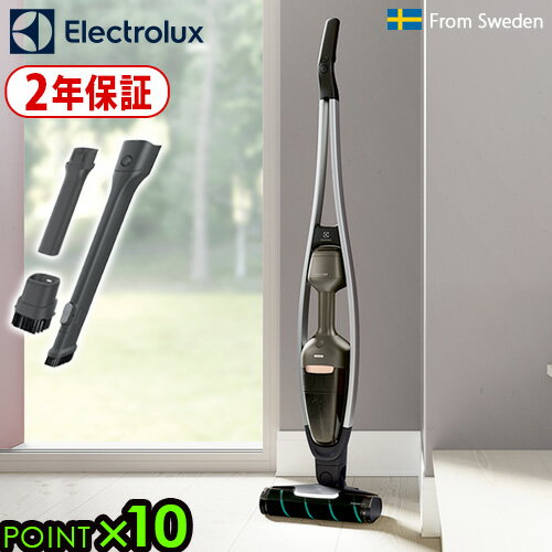 エレクトロラックス 掃除機 コードレス ハンディ【あす楽14時まで】送料無料 P10倍Electrolux Pure Q9 [PQ92-3EMF]コードレスクリーナー マホガニーブロンズサイクロン 2in1 2way 充電式 軽量 ◇ハンディクリーナー スティッククリーナー 新生活