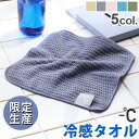 ハンカチタオル メンズ レディース ハンドタオル 冷感タオル ひんやり 日本製数量限定 MINUS DEGREE Limited ネコポスOK 100% 100...