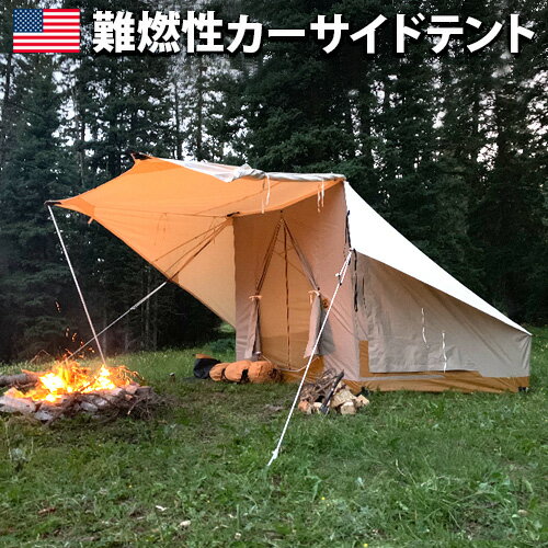 テント キャンバステント カーサイドシェルター カーサイドテント送料無料 正規品 Ellis Canvas Tents The Truck Tentエリスキャンバステント トラックテントタープテント オーニング キャンプ◇グランピング アウトドア ブランド 雨よけ 3人用 アメリカ製