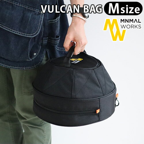 焚き火台 折りたたみ式 コンパクト 焚火台【あす楽14時まで】 送料無料minimal works VULCAN BAG M ミニマル ワークス ヴァルカン バッグ Mサイズバッグ 収納袋 焚火 アウトドア キャンプ◇折り畳み式 コンパクト 収納 簡単 組み立て 薪