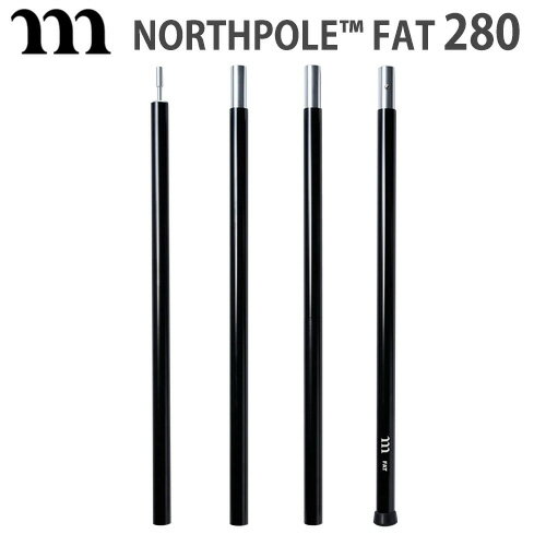 正規品 ムラコ ノースポールファット 280muraco NORTHPOLE FAT 280cm P005キャンプ アウトドア グランピング おしゃれ テント タープ アルミ製 送料無料◇