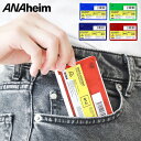 ネコポスOK コインケース マネークリップ カードケース 定期入れアナハイム マネーカード ANAheim Money Cardパスケース メンズ レディース ...