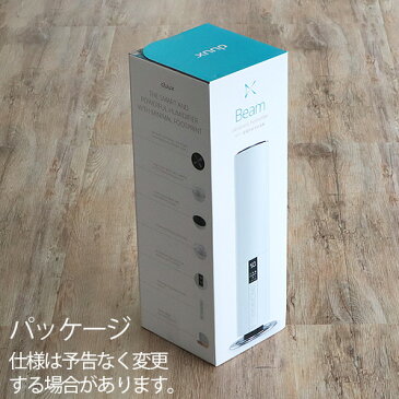 上から給水 加湿器 超音波 大容量 おしゃれ アロマ【あす楽14時まで】送料無料 P10倍duux Beamデュクス ビーム タワー型超音波式加湿器 DXHU04 DXHU05フットライト搭載 オフィス おすすめ 人気◇一人暮らし ランキング 結婚祝い リビング