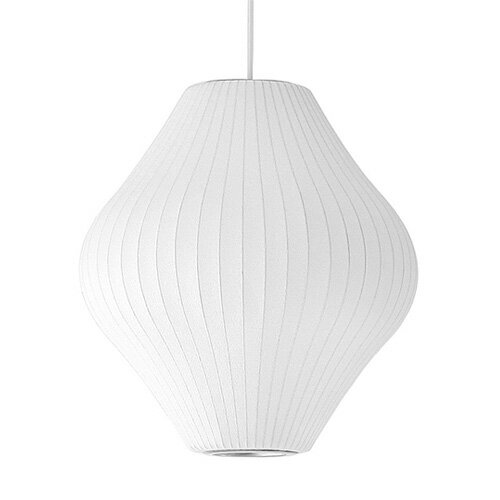 【送料無料】【米国・Herman Miller社正規品】【受注生産】 George Nelson Bubble Lamp Pendant Pear ジョージネルソン バブルランプ ペンダント ペアー (Mサイズ) 【smtb-F】ハーマンミラー◇ミッドセンチュリー オシャレ雑貨 かわいい 通販 楽天