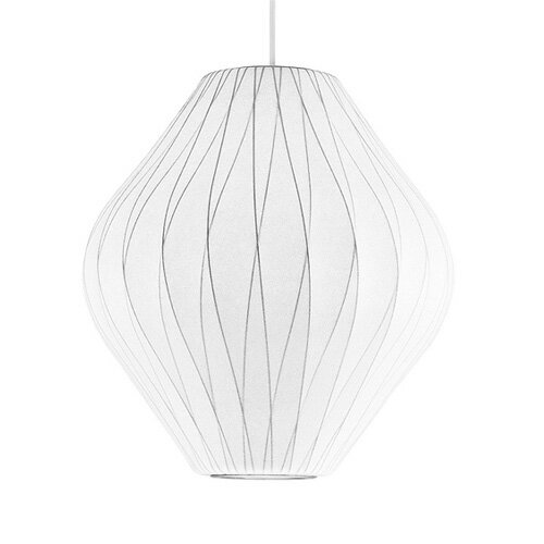 【送料無料】【米国・Herman Miller社正規品】 George Nelson Bubble Lamp Pendant Pear Crisscross ジョージネルソン バブルランプ ペンダント クリスクロス・ペアー (Mサイズ)【smtb-F】◇ハーマンミラー ミッドセンチュリー 通販 楽天 デザイン