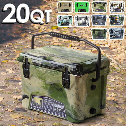 送料無料 クーラーボックス 大型 大容量【あす楽14時まで】アイスランド クーラーボックス 20qt / 18.9LDeelight iceland cooler box迷彩 デザートカモ 保冷力 釣り おしゃれ レジャー アウトドア◇キャンプお花見 シンプル 部活 海 プール キャンプ用品 F