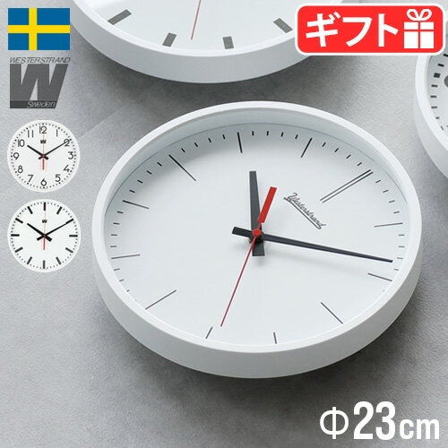 楽天plywood furnitureウォールクロック 壁掛け時計 掛け時計 おしゃれWESTERSTRAND QUARTZ CLOCK 23cmウェスターストランド クォーツ クロック [A-FACE/H-FACE/OFFICE]北欧 インテリア 雑貨 かわいい シンプル 引っ越し祝い◇ ギフト プレゼント送料無料