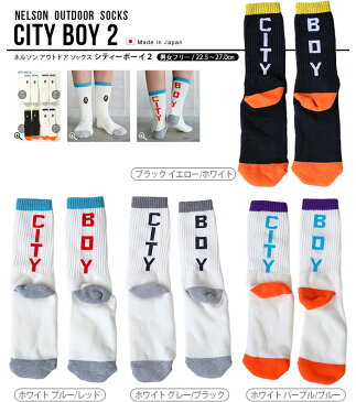 靴下 メンズ レディース おしゃれ スニーカー【あす楽14時まで】メール便OKchi-bee Nelson Outdoor Socks ネルソン アウトドア ソックスARE YOU CITYBOY？？ / CITYBOY2 / HORNYスケーターソックス◇クルーソックス 厚手 白 黒 ギフト プレゼントF