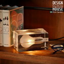 送料無料 照明 ガラス テーブルランプ ライト P10倍デザインハウス ストックホルム ブロックランプ ミニDESIGN HOUSE Stockholm BLOCK LAMP miniガラス 間接照明 北欧 寝室 ◇おしゃれ デザイン 北欧 インテリアライト