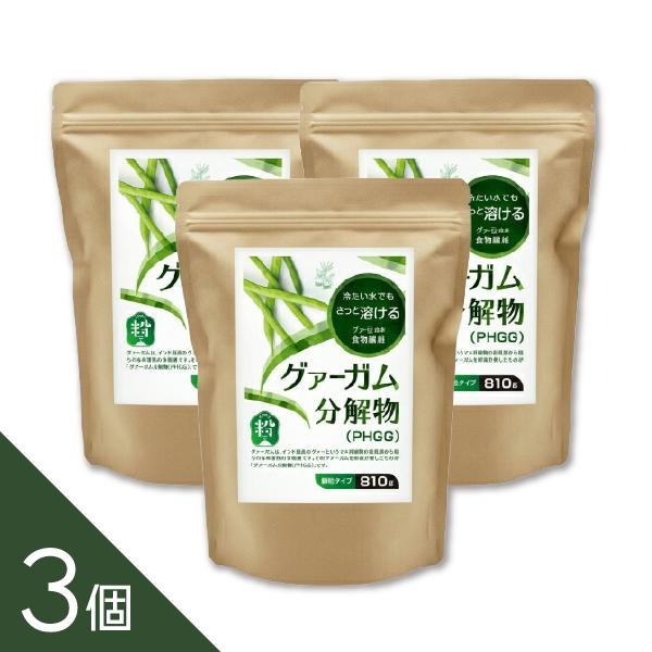 【商品名】グァーガム分解物（顆粒） ------- グァー豆由来食物繊維 ------- グァーガムは、インド原産のグァーというマメ科植物の胚乳部から得られる水溶性の多糖類です。そのグァーガムを酵素分解したものが「グアーガム分解物（PHGG...