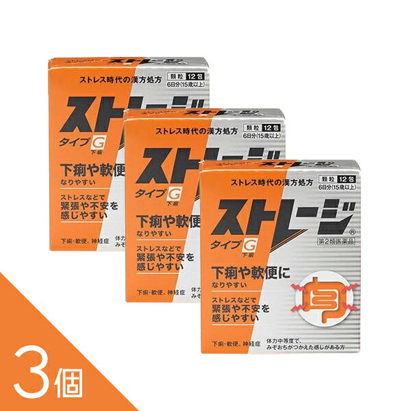 『ストレージタイプG 12包』 半夏瀉心湯 胃腸薬 下痢 軟便 胃もたれ 胸やけ 食欲不振 神経性胃炎 二日酔い アリナミン製薬