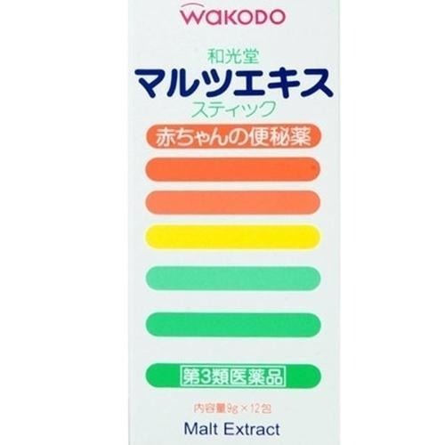 『和光堂 マルツエキス・ステイツク 9g×12包入』｜赤ちゃんの便秘薬 おだやかな排便｜【第3類医薬品】