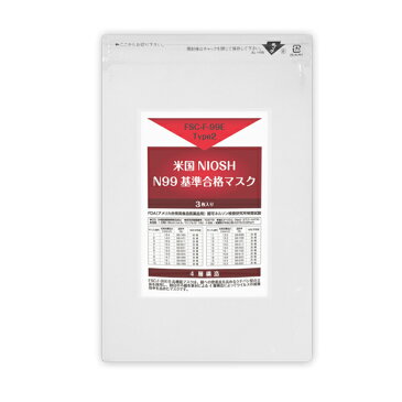 高機能 マスク【緊急時再利用可】『オーバヘッド式 超立体 サージカルマスク 大人用 3枚入』【エアゾール試験：遮断率99.4%】【ウイルス濾過試験VFE99.9%】在庫あり マスク 即納