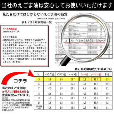 『熟焙煎 純エゴマ油 250ml 』【2本で送料無料】