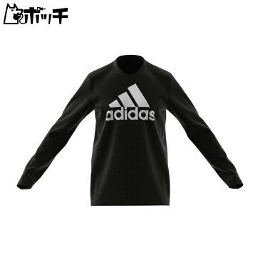 アディダス M ESS BL SJ ロングTシャツ IYQ54 GV5274ブラック/ホワイト/ホワイト adidas ユニセックス サッカー