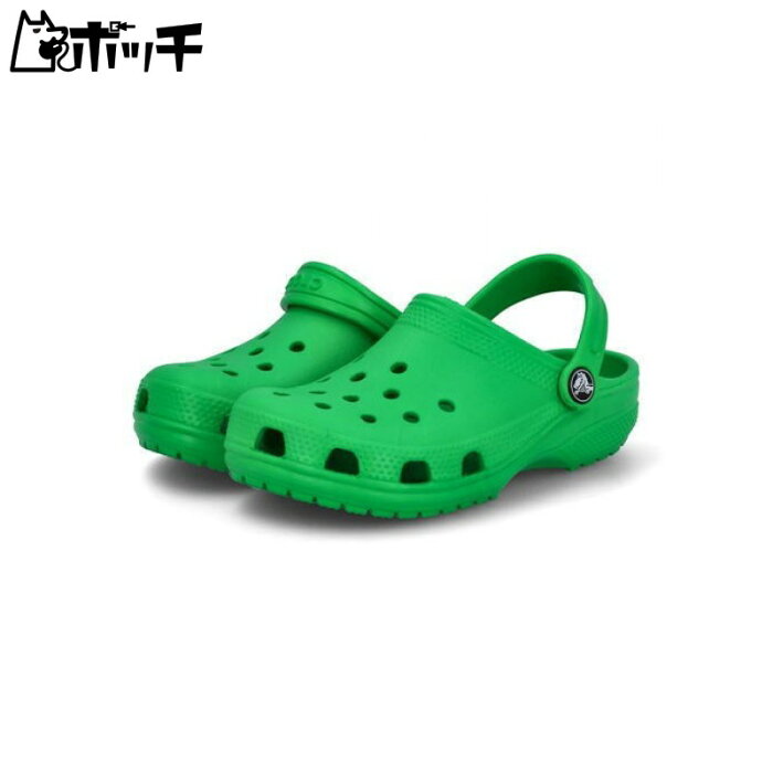 クロックス サンダル クラシック クロッグ 204536-3E8 Grass Green crocs キッズ