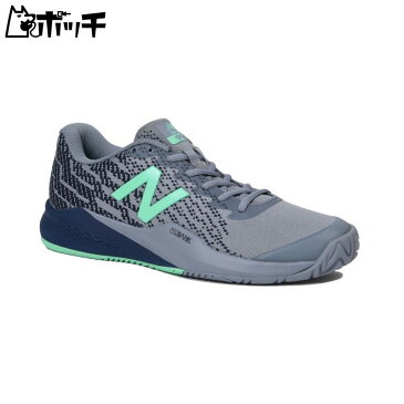 New Balance ニューバランス テニスシューズ MCH996 オールコート用 メンズ グレー/ネイビー MCH996I32E
