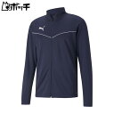 プーマ ジャパン TEAMRISE トレーニングジャケット 657647 06ピーコート/プーマ ホワイト PUMA ユニセックス サッカー サッカー用品 ボー...