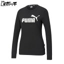 プーマ ジャパン ESS ロゴ クルースウェット 588707 01 ブラック PUMA ユニセックス