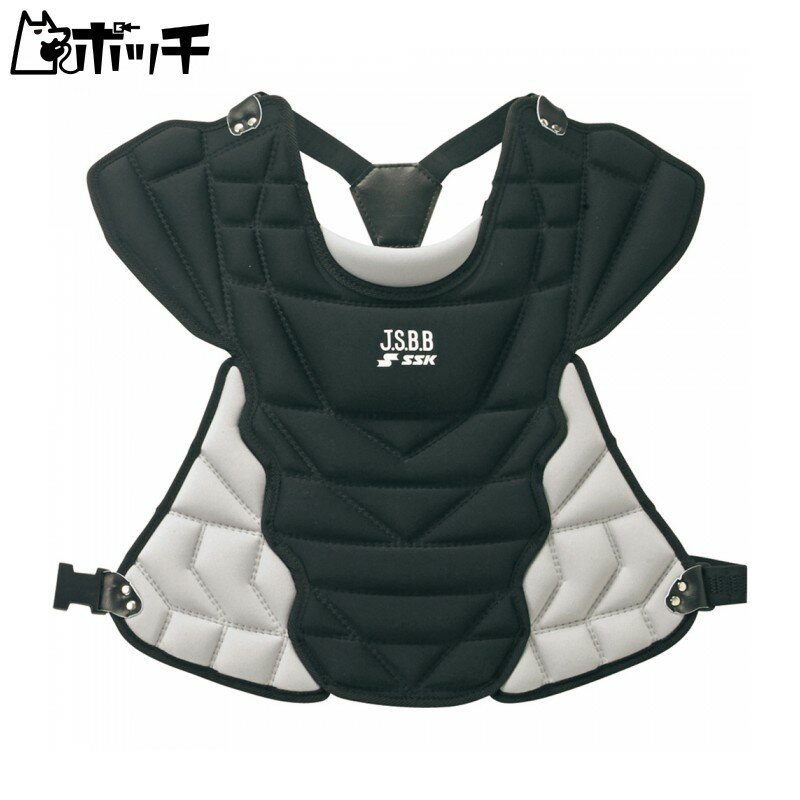 エスエスケイ 少年軟式用プロテクター CNPJ110C 9096ブラック×シルバーグレー SSK ユニセックス 野球 シューズ ウェア ユニフォーム グローブ バット 野球用品