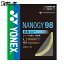 ヨネックス ナノジー 98 NBG981 528コスミックゴールド YONEX ユニセックス バドミントン シューズ ウェア ユニフォーム バドミントン用品