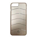 MERCEDES WAVE VIII Brushed Aluminium Hard Case - Gold MEHCP7LCUSALGO エアージェイ