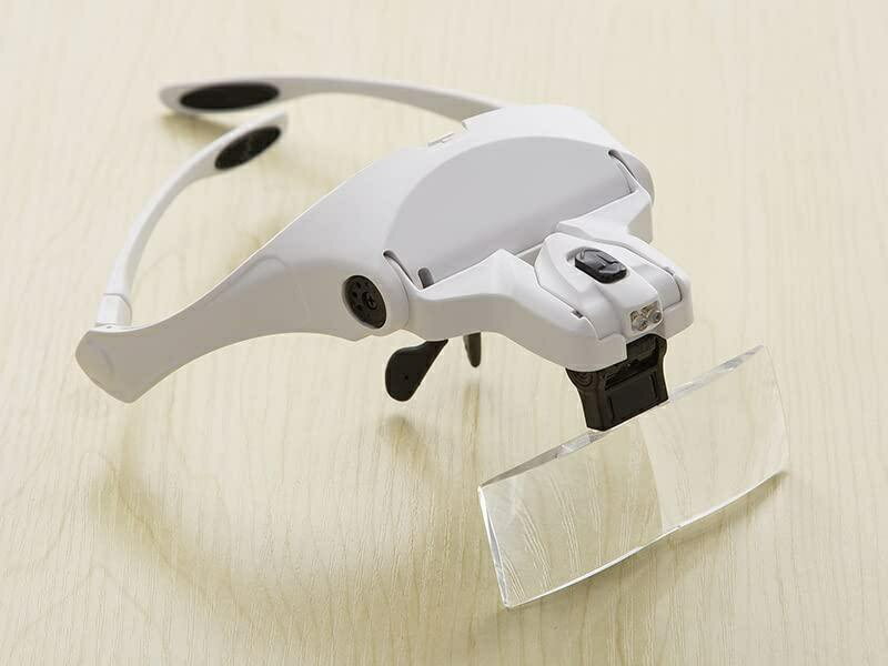 キヨラカ 5種のルーペ「LEDハンズフリールーペ」 LL-P01