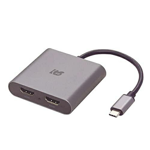 ラトックシステム USB Type-C to デュアルHDMIディスプレイアダプター RS-UCHD2