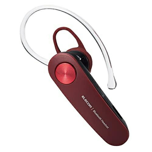 エレコム Bluetoothヘッドセット/通話・音楽両対応/HD Voice対応/HS11/レッド LBT-HS11RD
