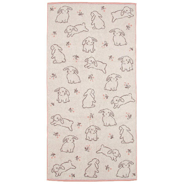 ナチューラ ファブリカ アウリス バスタオル　ピンク