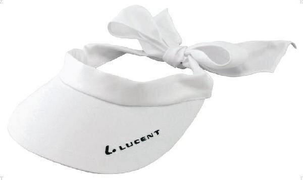 ルーセント LUCENT サンバイザー XLE1710 キャップ ホワイト