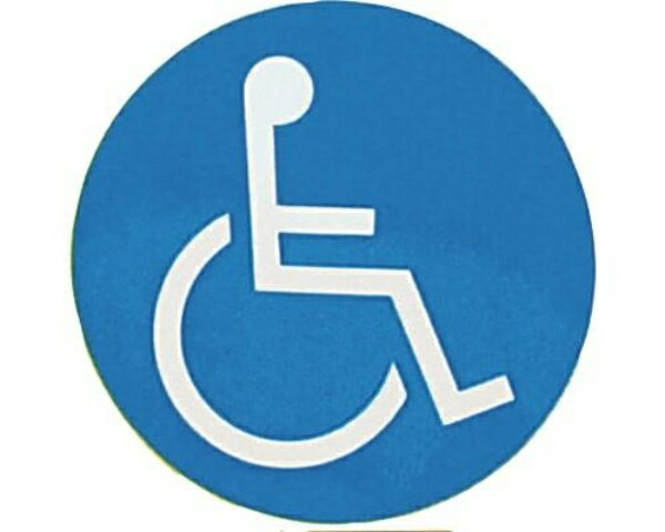 車いすシンボルマーク　内張り用/NB-200　1枚