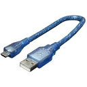 変換名人 ケーブル USBA(オス)→microUSB(オス) USB-MC/CA20(2)