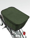 トップ 2段式後カゴカバー大型 オリーブ 4938402280712