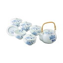 辻が花 蓋付茶器揃 GS 11557