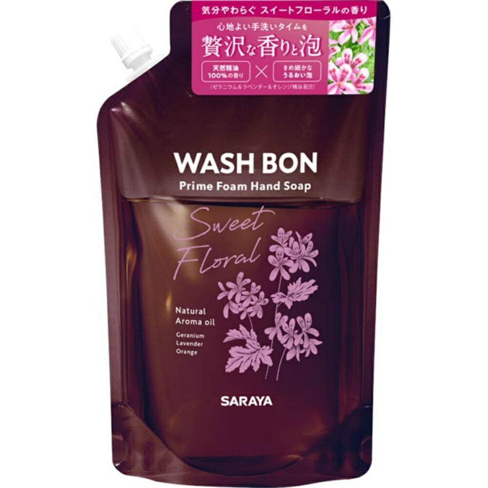 プライムフォーム スイートフローラル 500ml サラヤ ハンドソープ 10197-001