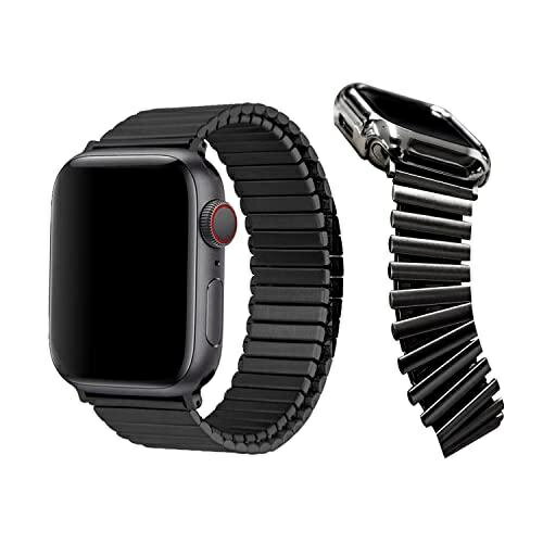 TF7 ᥿륹ȥåХ for Apple Watch 41/40/38mm S ֥å TF21BK40S