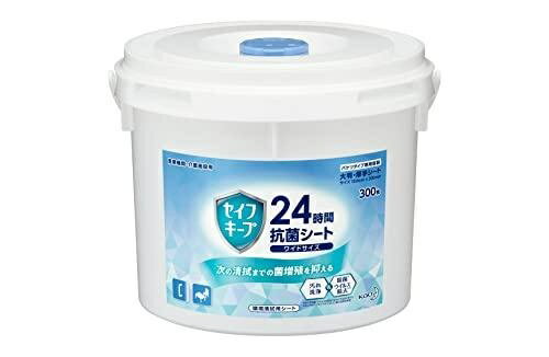 花王　医療機関・介護施設用セイフキープ　24時間抗菌シート　ワイドサイズ　詰替用空容器　バケツタイプ　1個 868-5492 1